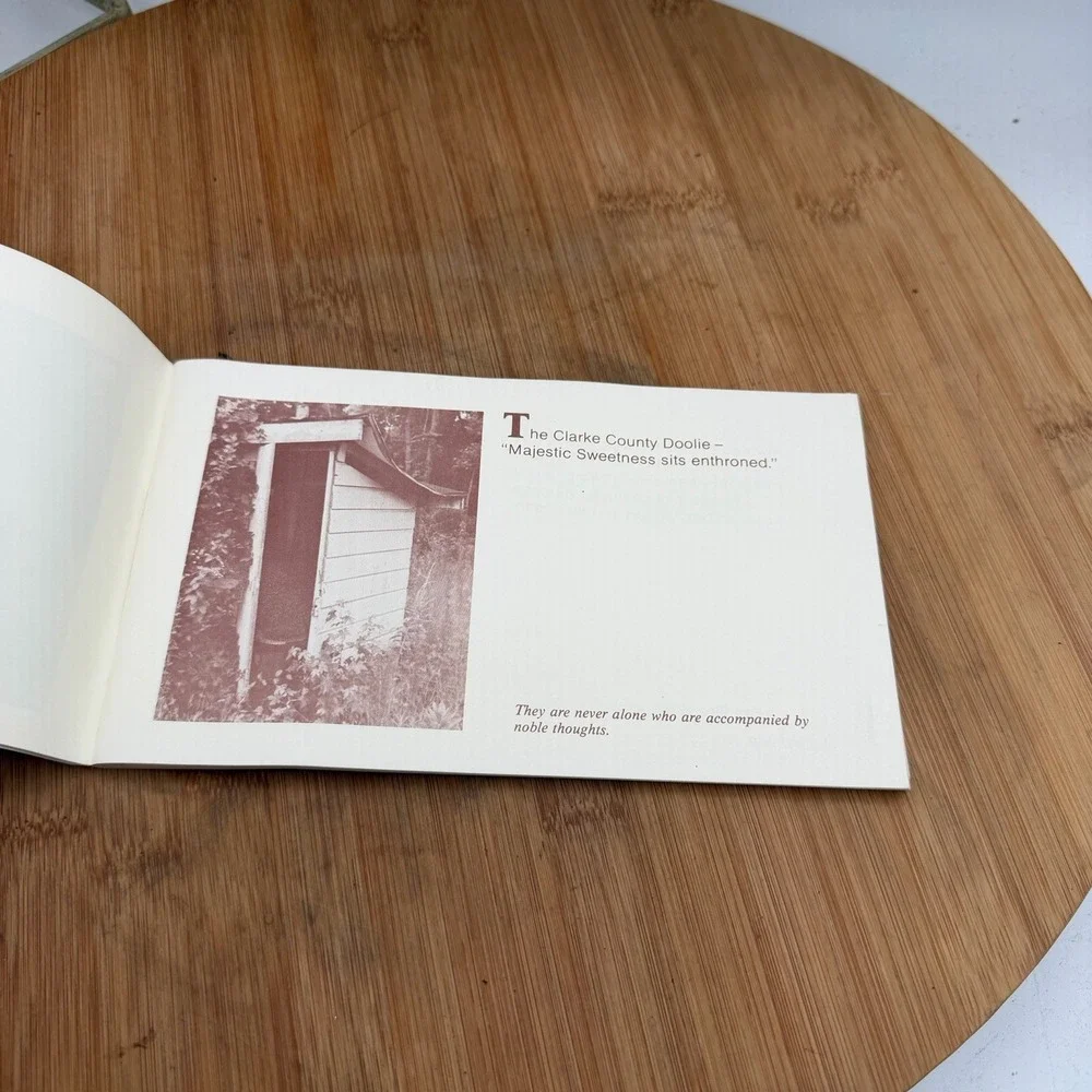 Old Georgia Privies 1984 Mary Frazier Long Vintage Outhouse History Humor Book